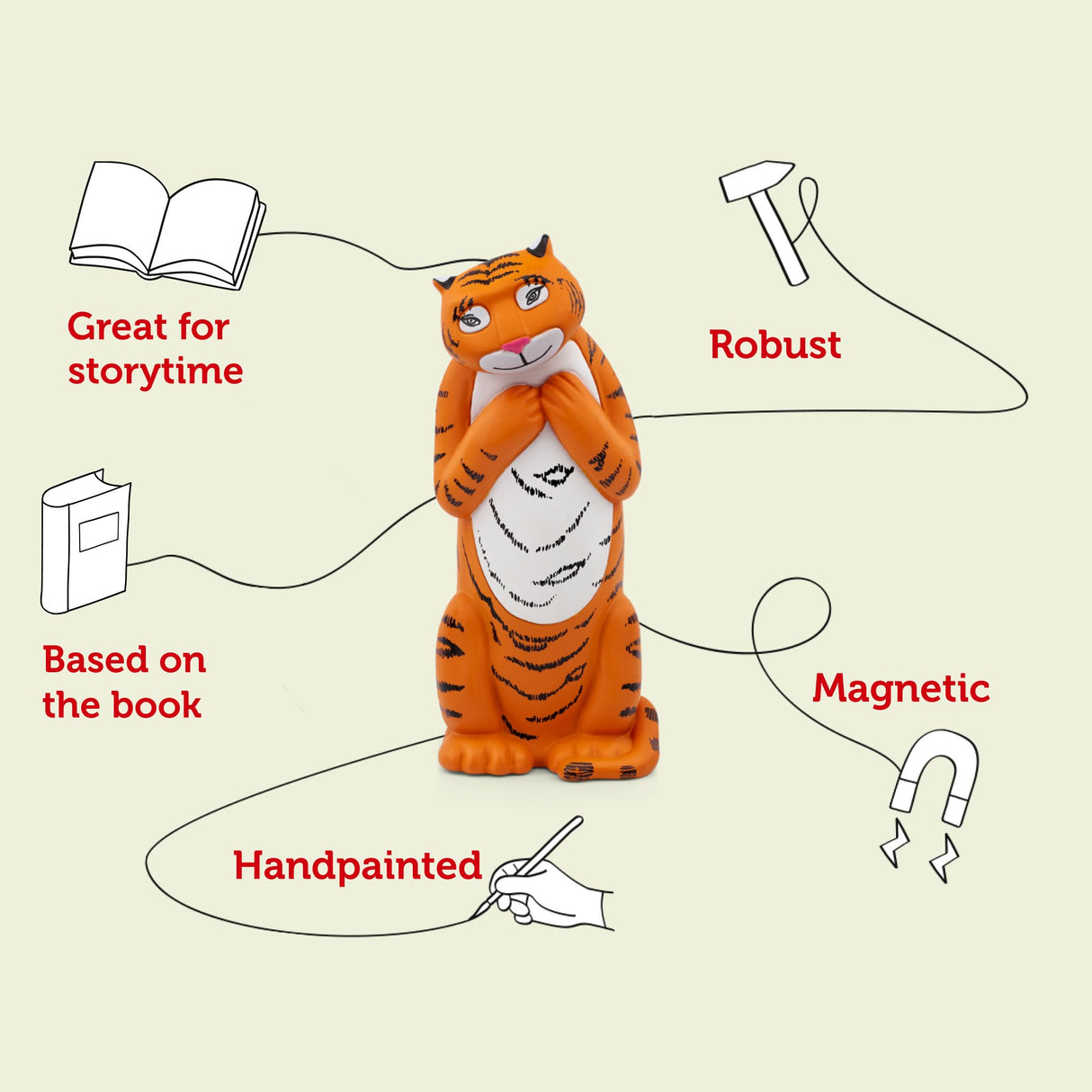 Tonies Audio Character - The Tiger Who Came to Tea and Other Stories - Little Whispers