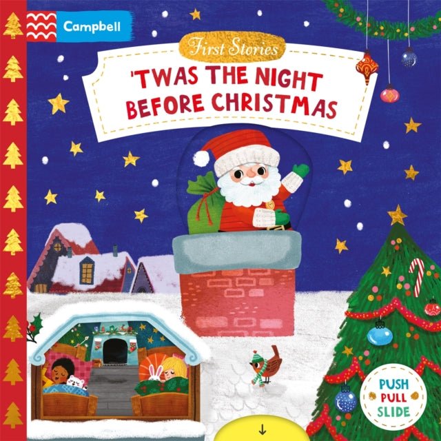 Twas the Night Before Christmas Board Book - Little Whispers