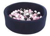 Velinda Children's Ball Pool Play Area + 150 Balls Navy Blue (Direct Shipping Item - UK Only) - Little Whispers