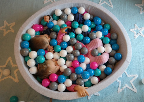 Velinda Grey Ball Pit + 300 Balls (Direct Shipping Item - UK Only) - Little Whispers