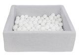 Velinda Square Children's Soft Play Ball Pit + 150 Balls (Direct Shipping Item - UK Only) - Little Whispers