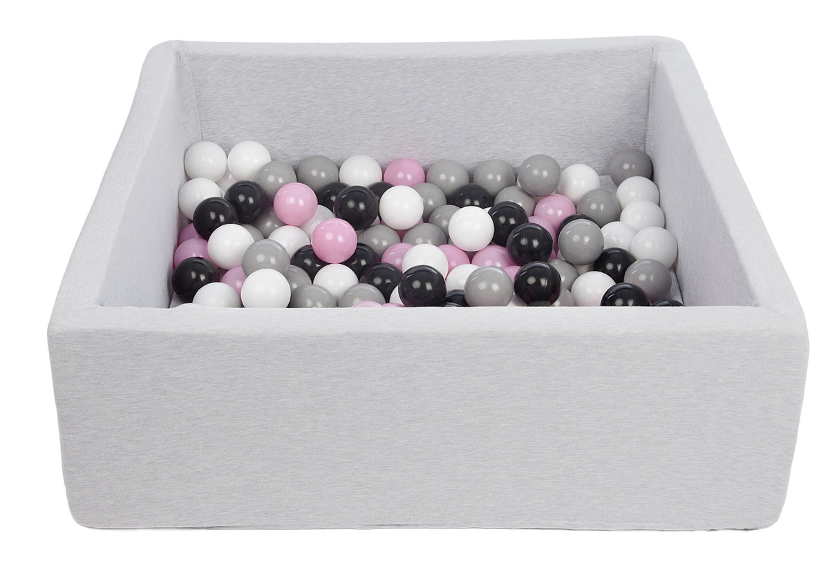 Velinda Square Children's Soft Play Ball Pit + 150 Balls (Direct Shipping Item - UK Only) - Little Whispers