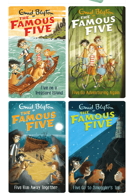 Yoto Famous Five Collection (8 Cards) - Little Whispers