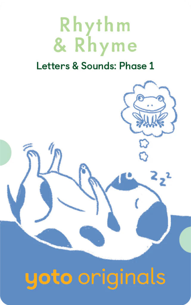 Yoto Phonics Letters and Sounds Phase 1 Audio Cards - Little Whispers