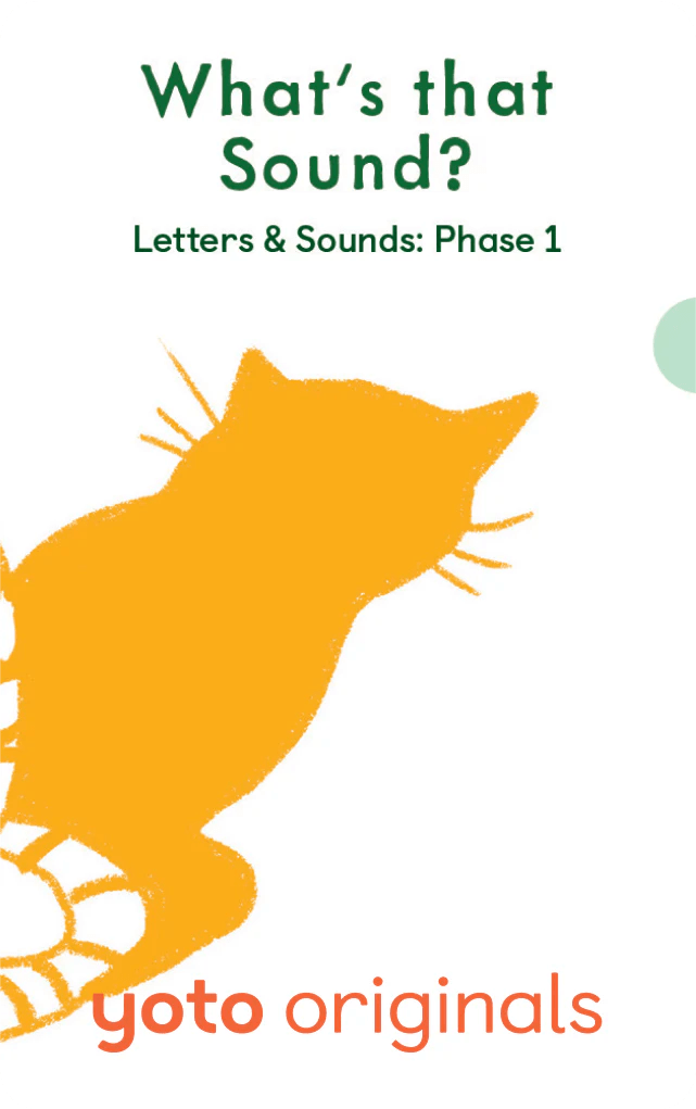 Yoto Phonics Letters and Sounds Phase 1 Audio Cards - Little Whispers