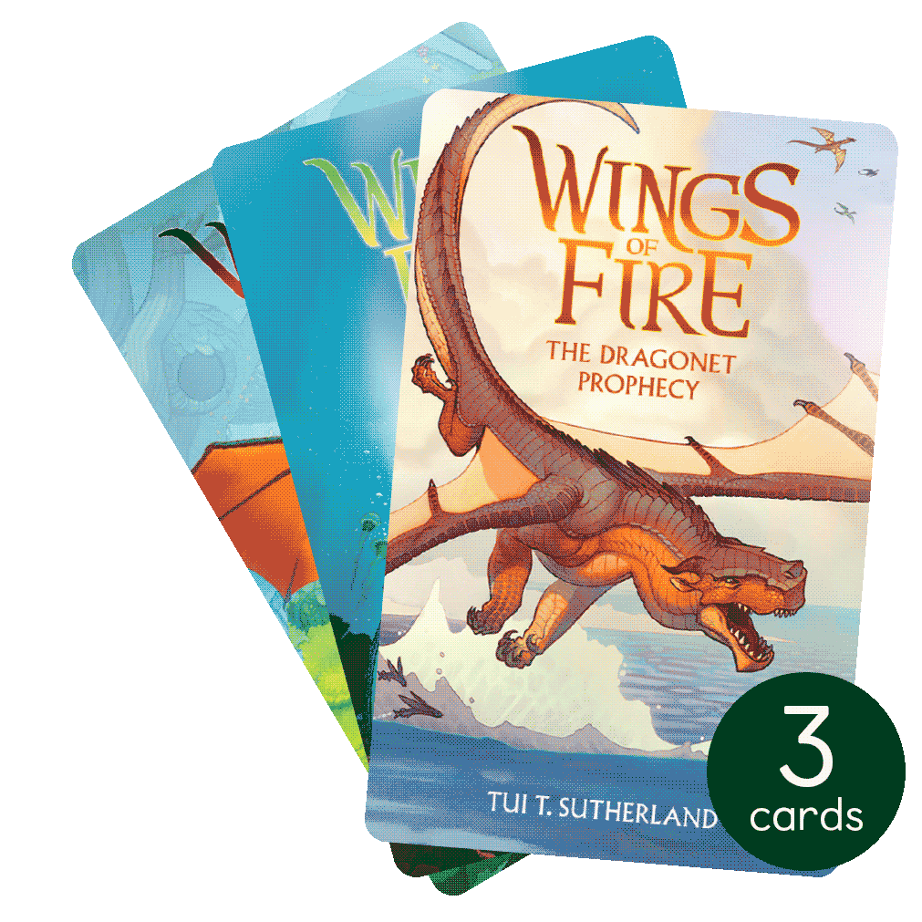 Yoto Wings of Fire Pack (3 Cards) Audio Card - Little Whispers