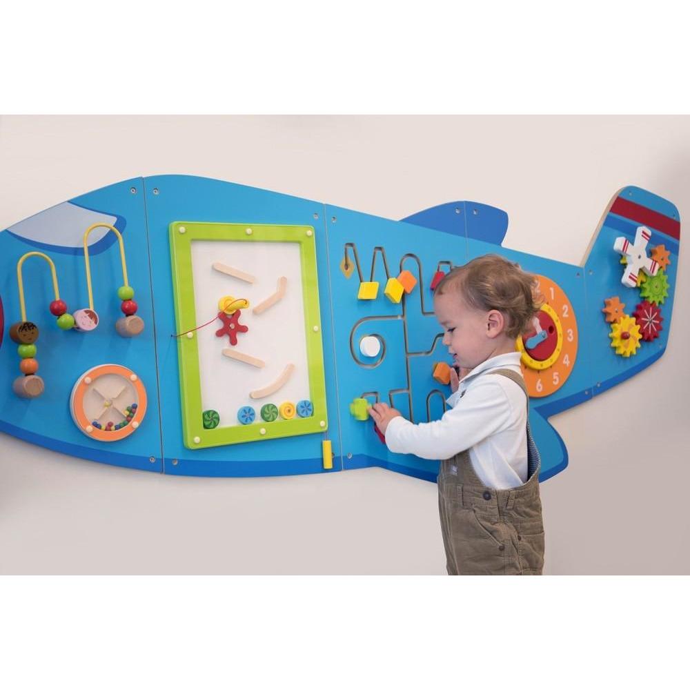 Aeroplane Wall Activity Panel - Little Whispers