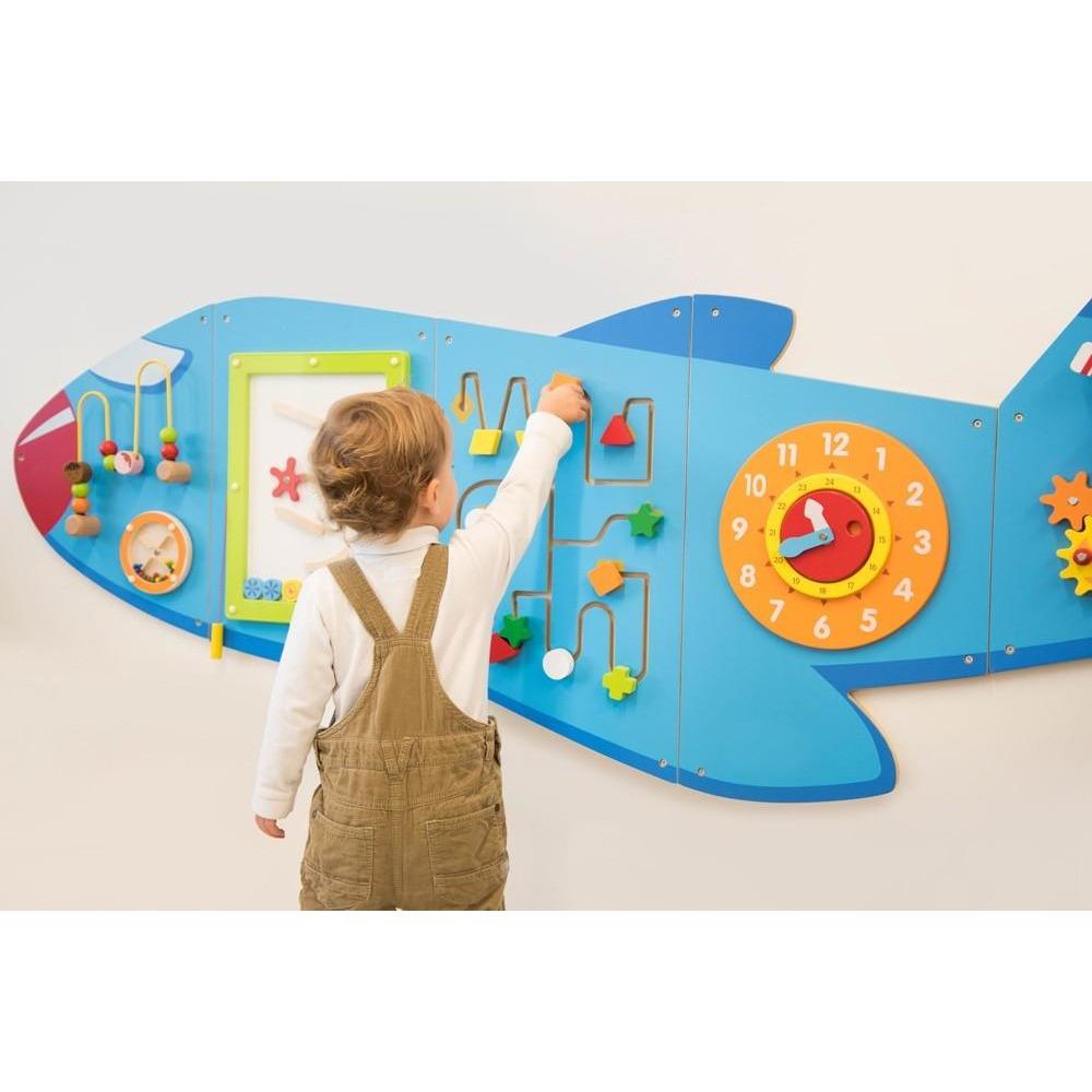 Aeroplane Wall Activity Panel - Little Whispers