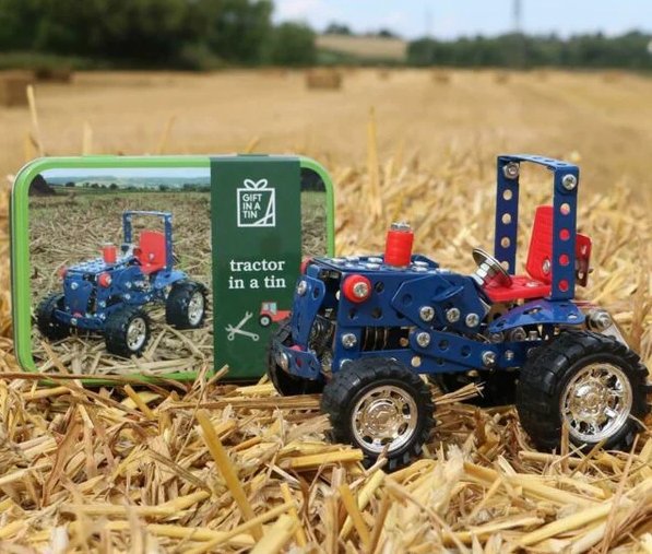 Apples To Pears Gift In A Tin Tractor - Little Whispers