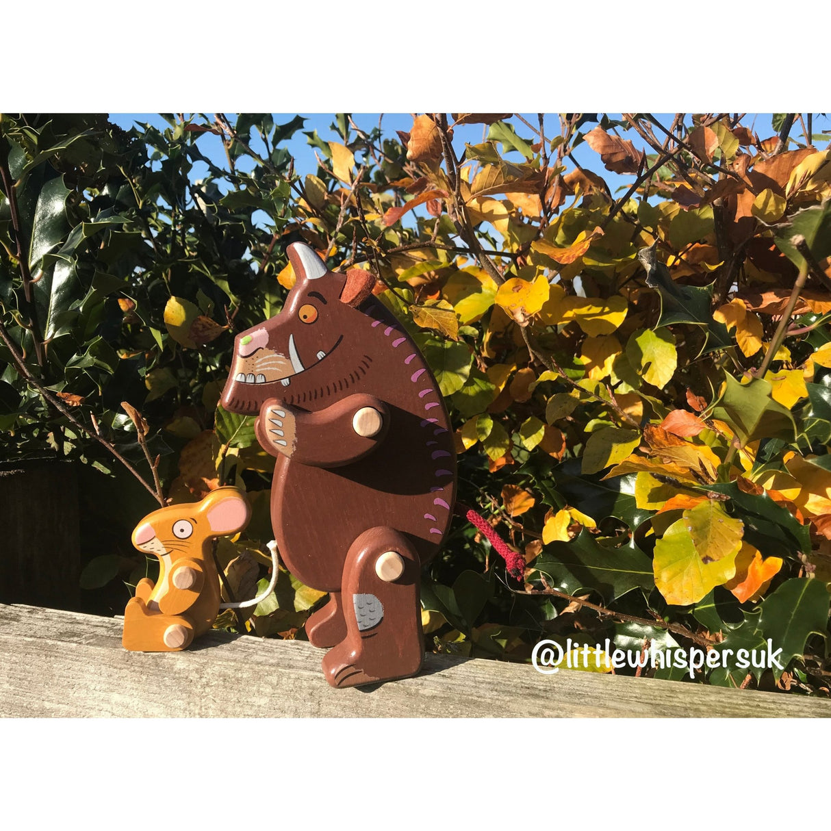 Bajo Wooden Figure - Mini Gruffalo - Little Whispers