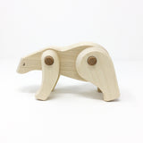 Bajo Wooden Jointed Polar Bear - Little Whispers