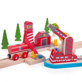 Bigjigs Fire Sea Rescue Set - Little Whispers