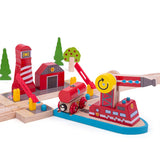 Bigjigs Fire Sea Rescue Set - Little Whispers