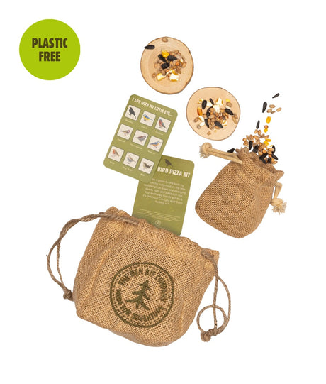 Birds to Spot Story Sack with Mini Bird Feeding Pizza Kit - Little Whispers