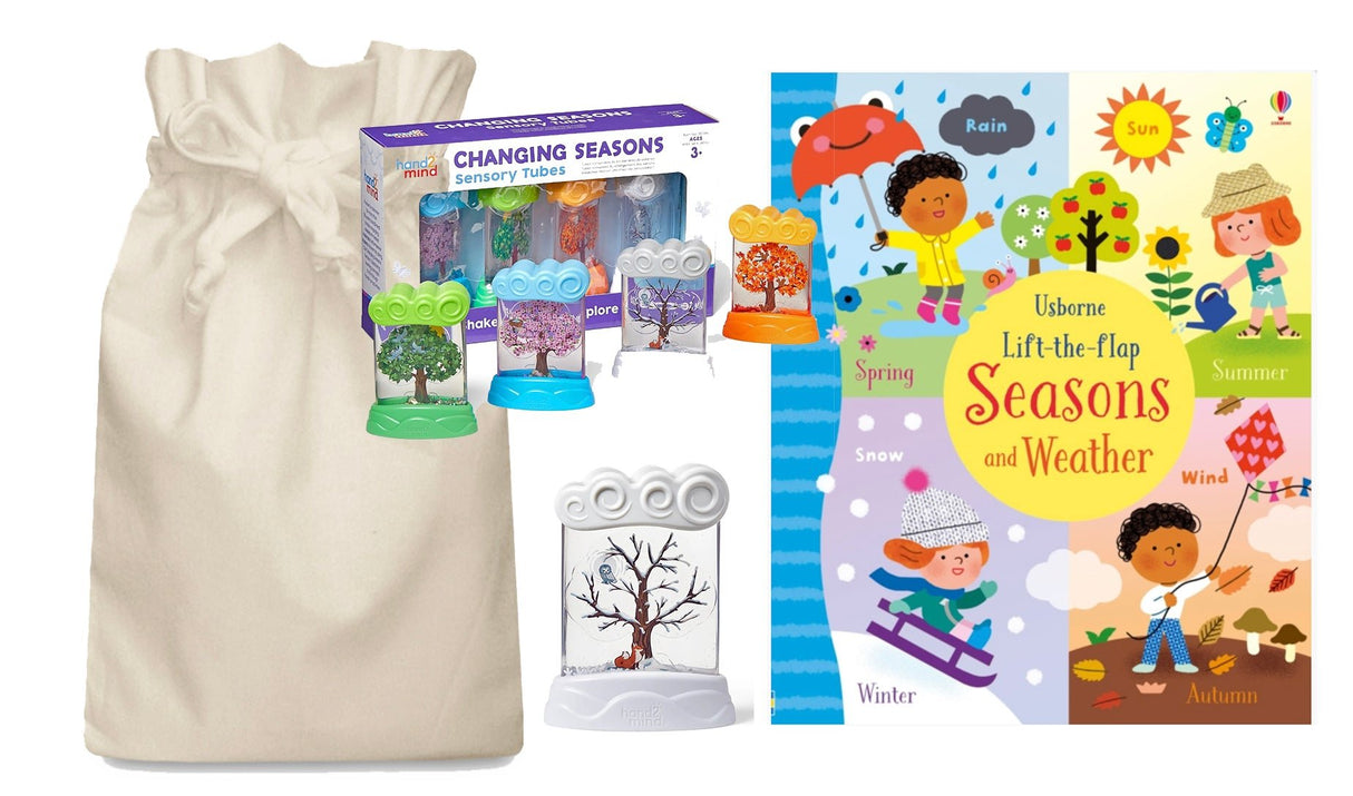 Changing Seasons Story Sack with Sensory Trees - Little Whispers