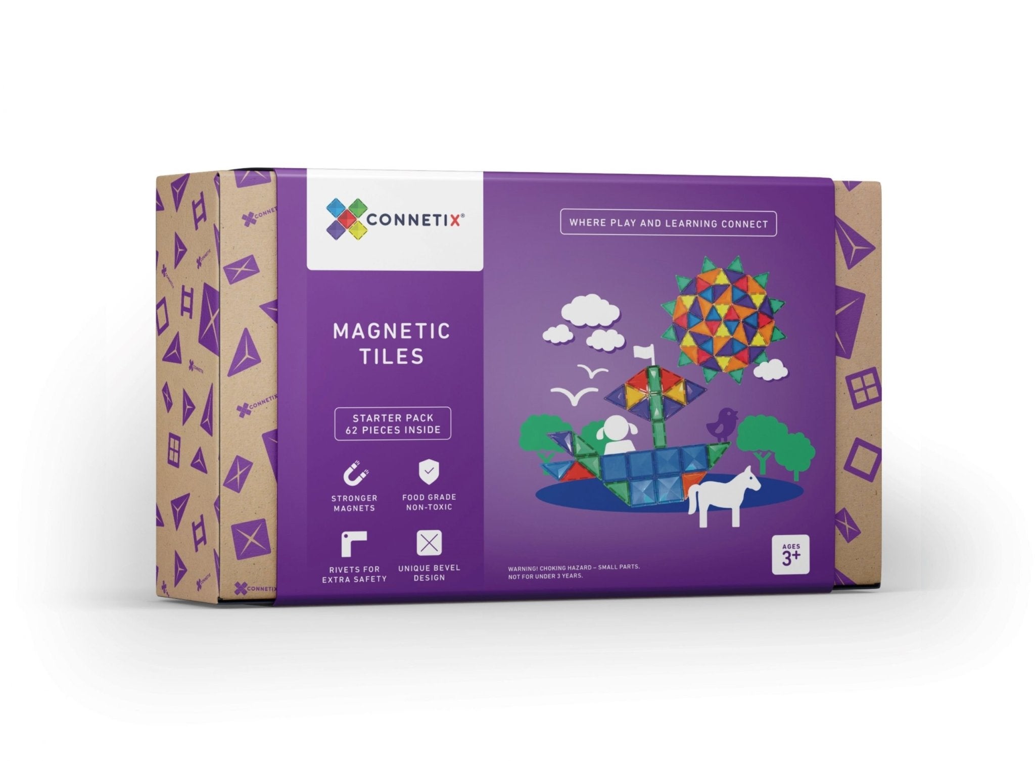 Connetix tiles have enchanted us! How we love to play!