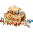 Deluxe Noah's Ark With 24 Colourful Animals - Little Whispers 