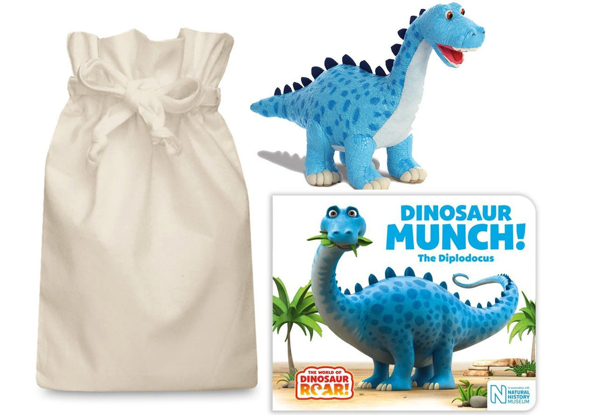 Dinosaur Munch Story Sack - Little Whispers