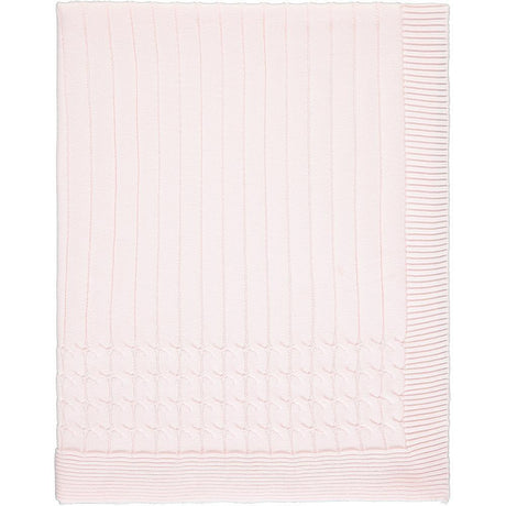 Emile Et Rose Pink Knitted Blanket - Little Whispers