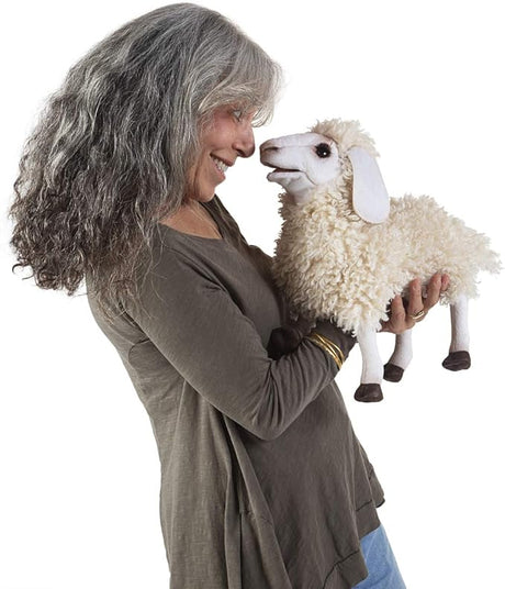 Folkmanis Wooly Sheep Hand Puppet (Pre-Order) - Little Whispers