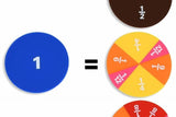 Fraction Circles - Pk51 - Little Whispers