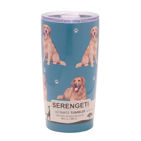 Golden Retriever Tumbler - Hot & Cold Drinks - Little Whispers