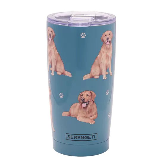 Golden Retriever Tumbler - Hot & Cold Drinks - Little Whispers