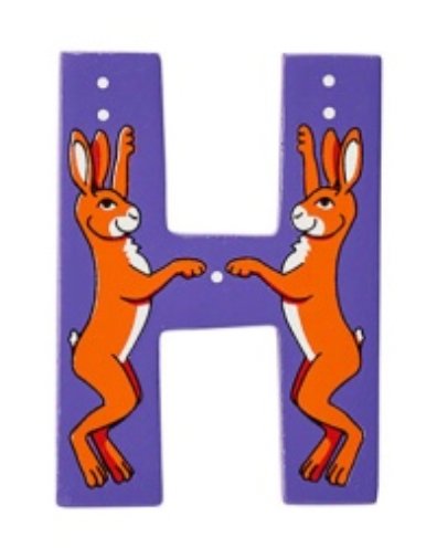 Lanka Kade Wooden Animal Letter H - Little Whispers