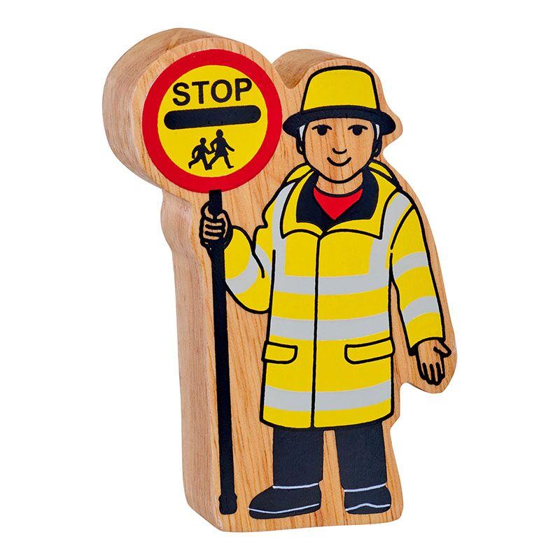 Lanka Kade Wooden Figure - Lollipop Lady - Little Whispers