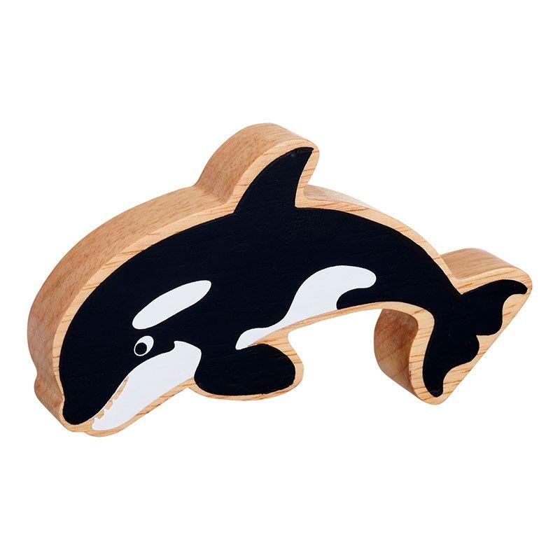 Lanka Kade Wooden Orca Whale - Little Whispers