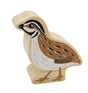 Lanka Kade Wooden Quail - Little Whispers