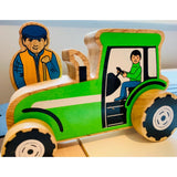 Lanka Kade Wooden Tractor - Little Whispers