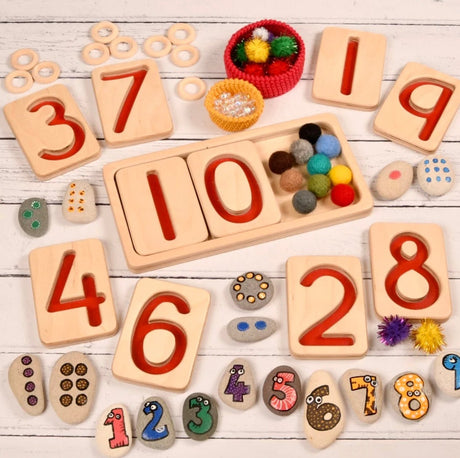 Learn Well Number Trays 10-20 - Little Whispers