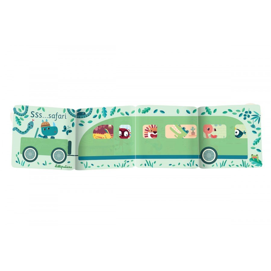 Lilliputiens Safari Magic Bath Panel - Little Whispers