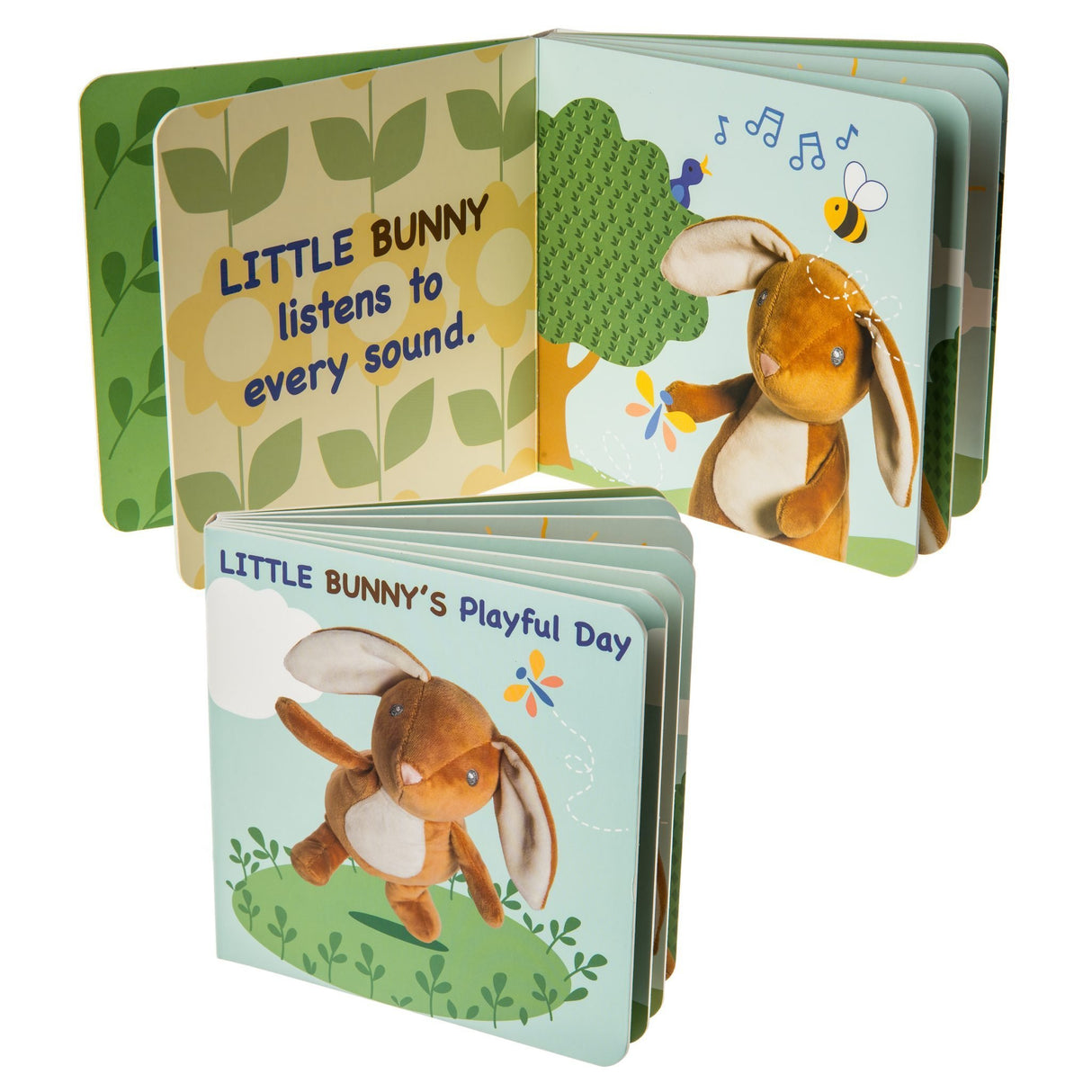 Mary Meyer Leika Little Bunny Book - Little Whispers