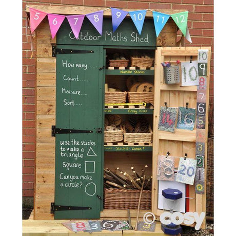 Maths - Outdoor Counting Shed - Little Whispers