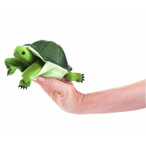 Mini Turtle Finger Puppet - Little Whispers