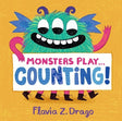 Monsters Play Counting Board Book - Little Whispers