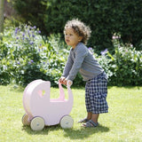 Moover Doll’s Pram - Blue Or Pink - Little Whispers