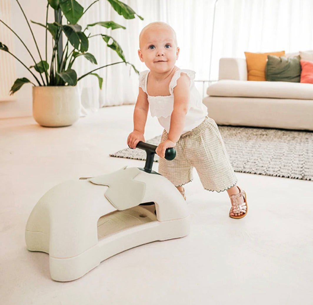 My First 3-in-1 baby walker & ride-on - Sand (Direct Shipping) - Little Whispers