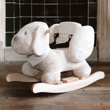 Nattou Rocker Charlie the Dog Vanilla (Direct Shipping) - Little Whispers