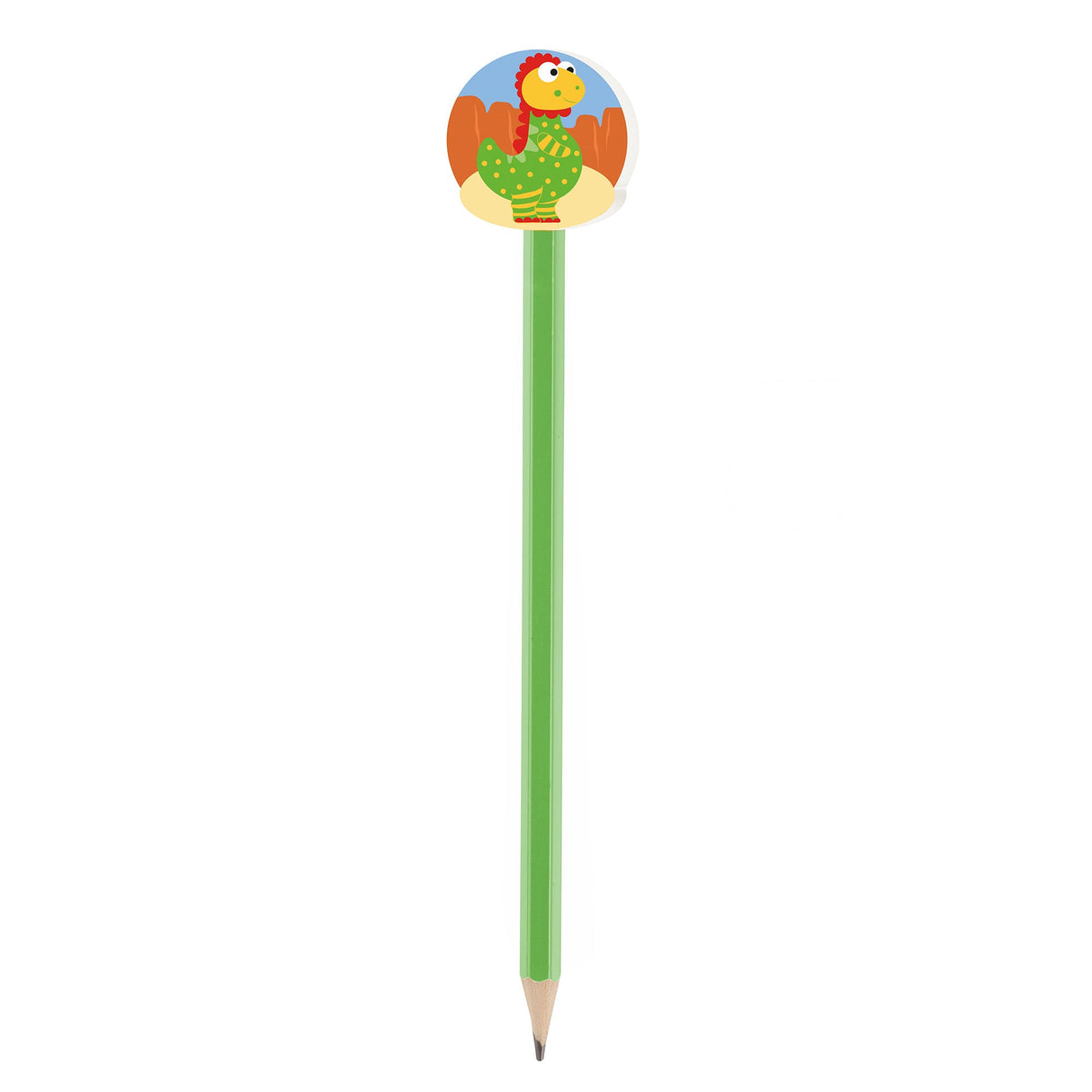 Orange Tree Wooden Dinosaur Pencil - Little Whispers