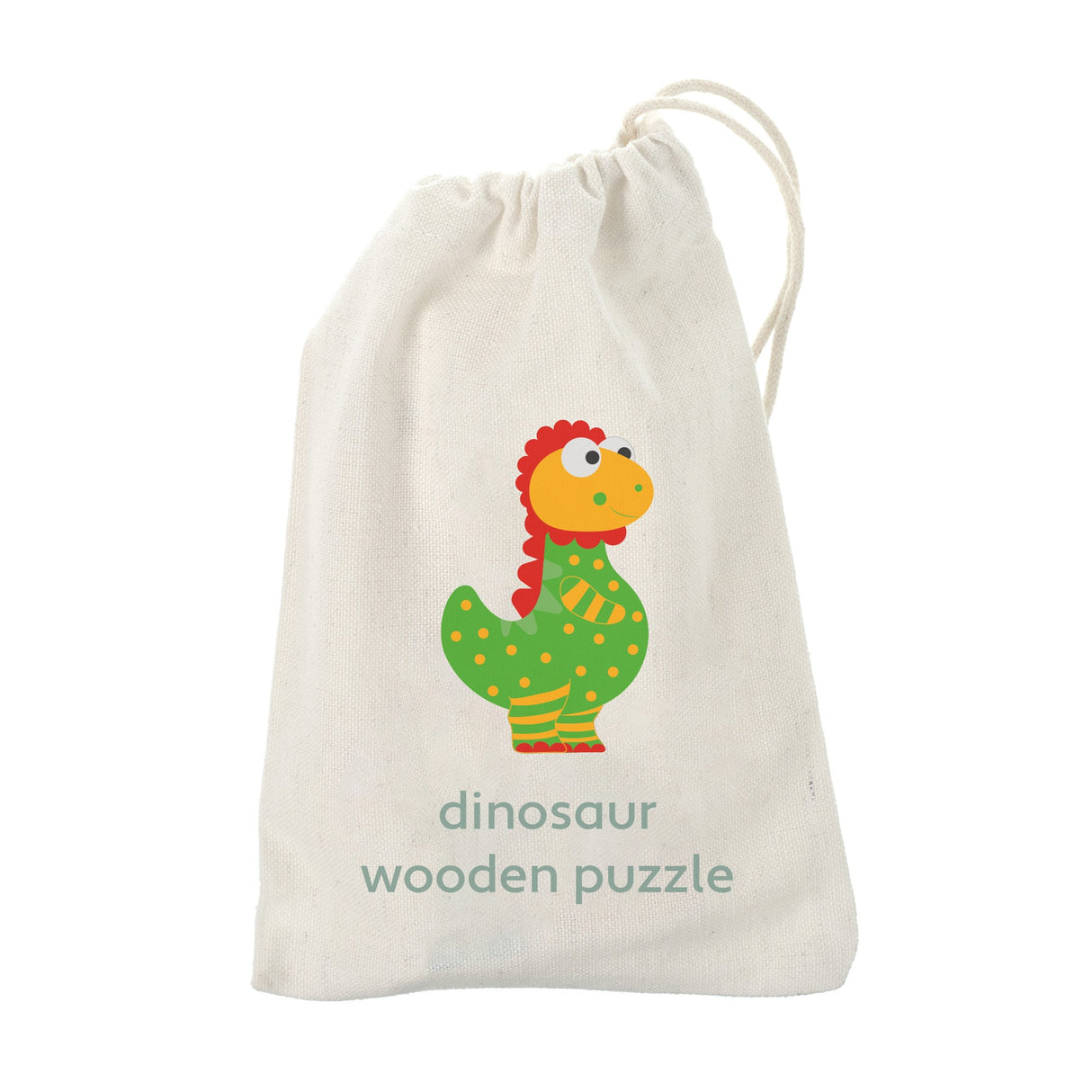 Orange Tree Wooden Dinosaur Puzzle - Little Whispers