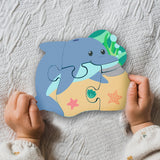 Orange Tree Wooden Dolphin Puzzle - Little Whispers