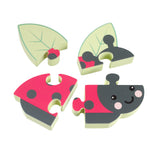 Orange Tree Wooden Ladybird Puzzle - Little Whispers