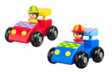 Orange Tree Wooden Racing Car Set - Little Whispers