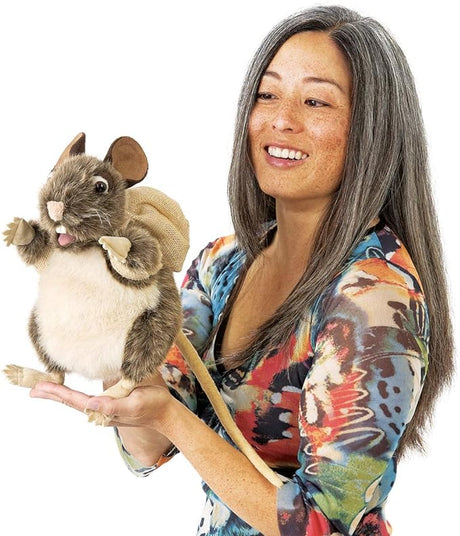 Pack Rat Puppet with detachable Pack - Little Whispers