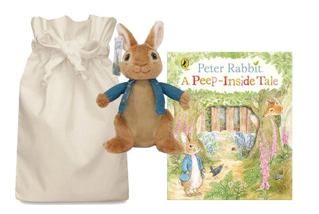 Peter Rabbit Soft Toy Story Sack - Little Whispers