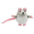 Puppet Company Mouse - Grey Finger Puppet - Little Whispers