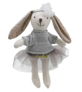 Puppet Company Wilberry Rabbit Girl Grey Rabbit - Little Whispers